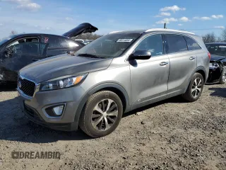 2017 Kia Sorento EX with VIN 5XYPHDA54HG231403, listed as a Copart auction lot 46414855 with 78,558 mi miles and Clean Title. Bid and sale history available at DreamBid. Image 1.