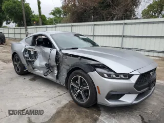 2024 Ford Mustang EcoBoost with VIN 1FA6P8TH9R5138602, listed as a Copart auction lot 56148965 with 4,919 mi miles and Salvage title. Bid and sale history available at DreamBid. Image 4.