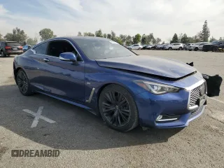 2020 Infiniti Q60 Luxe with VIN JN1EV7EK0LM341036, listed as a Copart auction lot 82596184 with 88,535 mi miles and Salvage Title. Bid and sale history available at carsss.com. Image 4.
