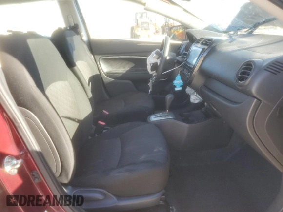 2023 Mitsubishi Mirage ES z VIN ML32AUHJ4PH001743, wystawiony jako Copart lot #48031455 z przebiegiem 16 832 mil mil oraz Szkoda całkowita • Salvage title. Historia ofert i sprzedaży dostępna na DreamBid. Obrazek 7.