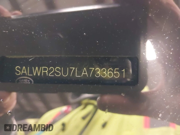2020 Land Rover Range Rover Sport HSE z VIN SALWR2SU7LA733651, wystawiony jako IAAI lot #41410906 z przebiegiem 26 893 mil mil oraz . Historia ofert i sprzedaży dostępna na DreamBid. Obrazek 18.