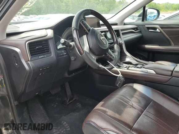 2016 Lexus RX 350 with VIN 2T2ZZMCA0GC015733, listed as a Copart auction lot 52779545 with 109,121 mi miles and Salvage title. Bid and sale history available at DreamBid. Image 7.
