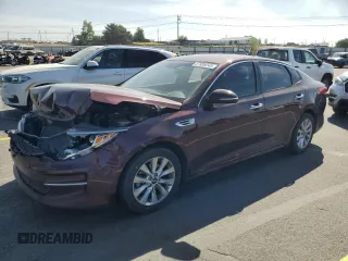 2017 Kia Optima LX with VIN 5XXGT4L3XHG130607, listed as a Copart auction lot 57999245 with 127,148 mi miles and Salvage title. Bid and sale history available at DreamBid. Image 1.