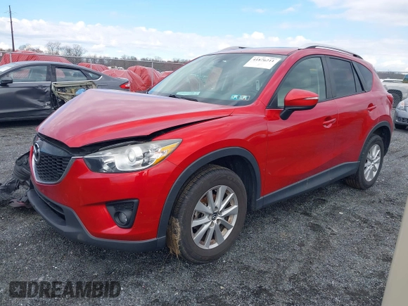 2015 Mazda CX-5 Touring with VIN JM3KE2CY7F0533731, listed as a IAAI auction lot 41876211 with 1 mi miles. Bid and sale history available at carsss.com. Image 16.