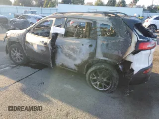2016 Jeep Cherokee Sport with VIN 1C4PJMAB8GW117299, listed as a Copart auction lot 89314685 with Not provided miles and Non repairable. Bid and sale history available at DreamBid. Image 2.