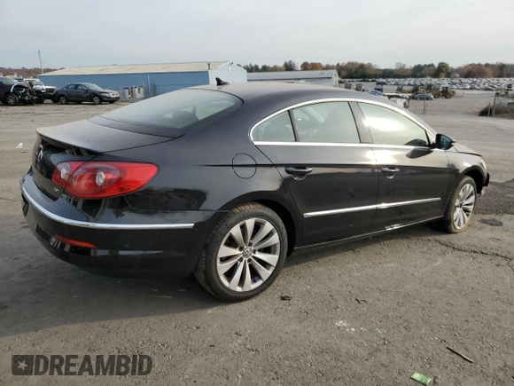 2012 Volkswagen CC Sport PZEV with VIN WVWNP7AN9CE509399, listed as a Copart auction lot 78458734 with 166,945 mi miles and Salvage Title. Bid and sale history available at carsss.com. Image 3.