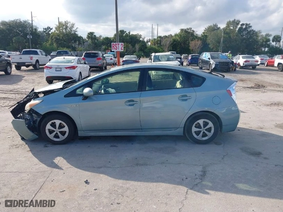 2012 Toyota Prius One with VIN JTDKN3DU9C1577794, listed as a IAAI auction lot 41211000 with NaN miles. Bid and sale history available at carsss.com. Image 14.
