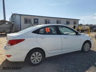 2016 Hyundai Accent SE with VIN KMHCT4AE0GU060851, listed as a Copart auction lot 51011855 with 102,020 mi miles and Clean Title. Bid and sale history available at carsss.com. Image 3.