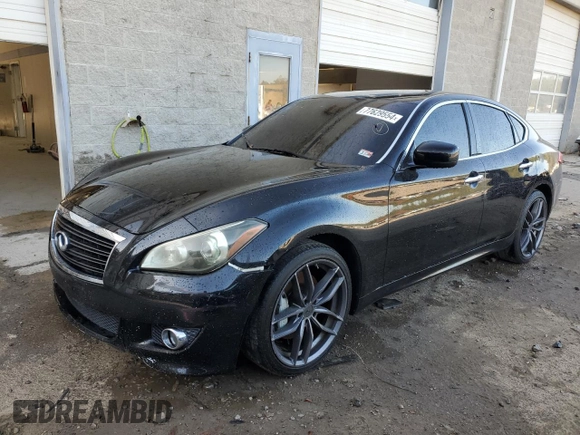 2011 Infiniti M37 with VIN JN1BY1APXBM326695, listed as a Copart auction lot 77629554 with 0 mi miles and Clean Title. Bid and sale history available at carsss.com. Image 1.