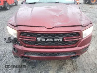 2022 Ram 1500 Big Horn with VIN 1C6SRFBT7NN432367, listed as a Copart auction lot 79211144 with 38,915 mi miles and Salvage title. Bid and sale history available at DreamBid. Image 11.