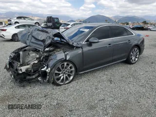2023 Audi A4 S line Premium Plus z VIN WAUEAAF48PN007646, wystawiony jako Copart lot #50849475 z przebiegiem 23 610 mil mil oraz Szkoda całkowita • Salvage title. Historia ofert i sprzedaży dostępna na DreamBid. Obrazek 1.