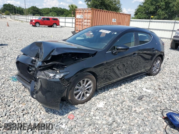 2022 Mazda 3 S with VIN JM1BPAJL2N1519104, listed as a Copart auction lot 56414575 with 54,888 mi miles and Non repairable. Bid and sale history available at DreamBid. Image 1.