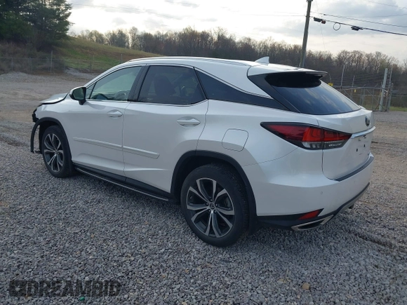 2021 Lexus RX with VIN 2T2HZMDA5MC287152, listed as a IAAI auction lot 41919634 with 25,668 mi miles. Bid and sale history available at carsss.com. Image 3.