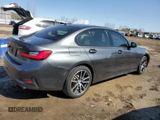 2021 BMW 3 Series 330i xDrive with VIN 3MW5R7J05M8B51153, listed as a Copart auction lot 51162025 with 35,244 mi miles and Clean Title. Bid and sale history available at carsss.com. Image 3.