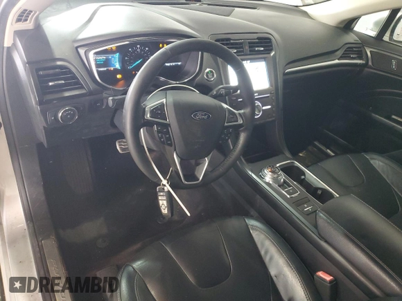 2017 Ford Fusion Hybrid Titanium with VIN 3FA6P0RU4HR223512, listed as a Copart auction lot 58739435 with 174,604 mi miles and Clean title. Bid and sale history available at DreamBid. Image 8.