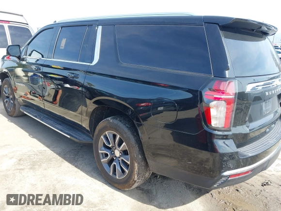 2021 Chevrolet Suburban LT z VIN 1GNSCCKD8MR146950, wystawiony jako IAAI lot #41616059 z przebiegiem 155 060 mil mil oraz . Historia ofert i sprzedaży dostępna na DreamBid. Obrazek 3.