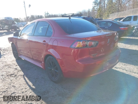 2017 Mitsubishi Lancer ES with VIN JA32U2FU3HU012181, listed as a IAAI auction lot 41225105 with 90,039 mi miles. Bid and sale history available at carsss.com. Image 3.
