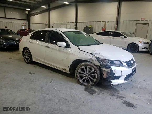 2014 Honda Accord Sedan Sport with VIN 1HGCR2F58EA240868, listed as a Copart auction lot 49003045 with 169,209 mi miles and Salvage Title. Bid and sale history available at carsss.com. Image 10.