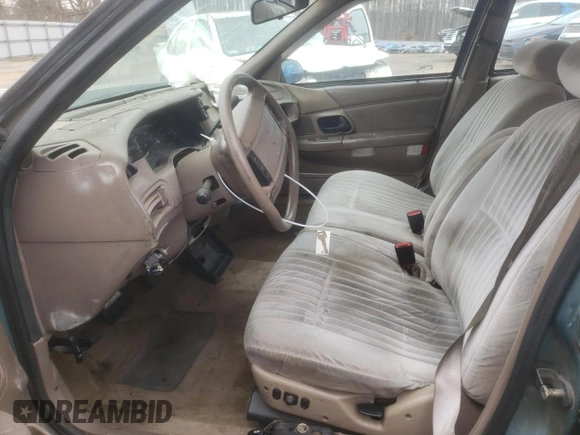 1992 Mercury Sable GS z VIN 1MELM50U7NA643480, wystawiony jako Copart lot #84833624 z przebiegiem 19 580 mil mil oraz Szkody całkowita. Historia ofert i sprzedaży dostępna na DreamBid. Obrazek 7.