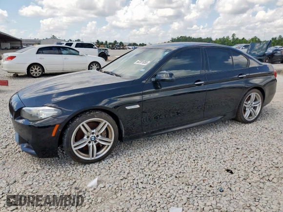 2015 BMW 5 Series 550i with VIN WBAKN9C50FD961539, listed as a Copart auction lot 62201055 with 129,182 mi miles and Clean title. Bid and sale history available at DreamBid. Image 1.
