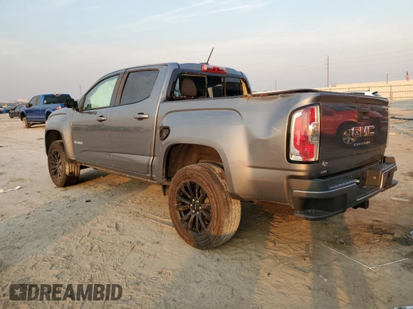 2022 GMC Canyon 2WD Elevation with VIN 1GTG5CEN7N1269717, listed as a Copart auction lot 43230085 with 36,783 mi miles and Non Repairable. Bid and sale history available at carsss.com. Image 2.