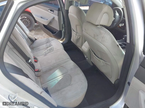 2017 Hyundai Sonata SE with VIN 5NPE24AF1HH566046, listed as a IAAI auction lot 41244847 with 1 mi miles. Bid and sale history available at carsss.com. Image 8.