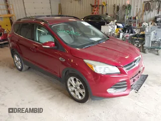 2013 Ford Escape SEL with VIN 1FMCU0HX3DUD67424, listed as a IAAI auction lot 42602539 with 155,434 mi miles and . Bid and sale history available at DreamBid. Image 1.