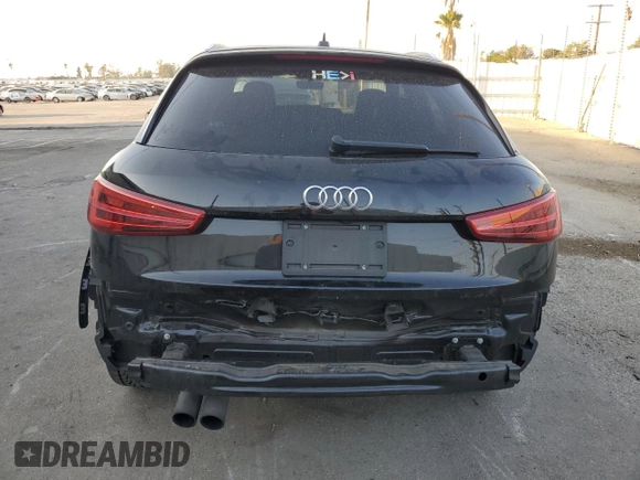 2018 Audi Q3 Premium with VIN WA1BCCFS9JR006171, listed as a Copart auction lot 89405445 with 24,546 mi miles and Salvage Title. Bid and sale history available at carsss.com. Image 6.