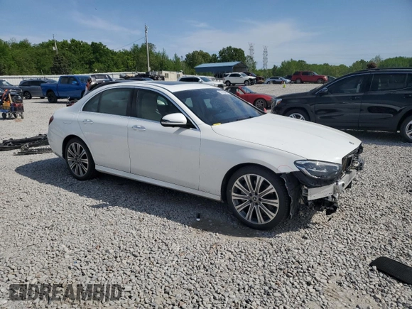 2021 Mercedes-Benz E 350 with VIN W1KZF8EBXMA922053, listed as a Copart auction lot 53785405 with 89,589 mi miles and Salvage Title. Bid and sale history available at DreamBid. Image 4.