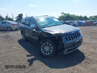 2016 Jeep Grand Cherokee Limited with VIN 1C4RJFBG6GC357385, listed as a IAAI auction lot 42611997 with 148,177 mi miles and . Bid and sale history available at DreamBid. Image 1.