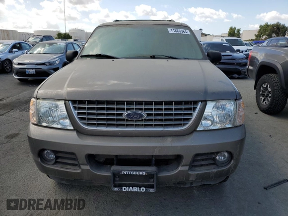 2004 Ford Explorer XLT with VIN 1FMZU73E54UC06615, listed as a Copart auction lot 71686384 with 158,941 mi miles and Clean Title. Bid and sale history available at DreamBid. Image 5.