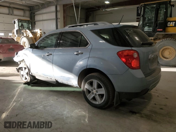 2014 Chevrolet Equinox LTZ with VIN 2GNFLHEK5E6205779, listed as a Copart auction lot 42414075 with 106,924 mi miles and Clean Title. Bid and sale history available at carsss.com. Image 2.