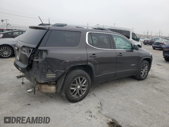 2017 GMC Acadia SLT with VIN 1GKKNULS3HZ230691, listed as a Copart auction lot 59612615 with 143,394 mi miles and Salvage title. Bid and sale history available at DreamBid. Image 3.