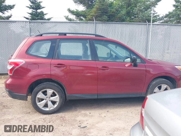 2015 Subaru Forester 2.5i with VIN JF2SJABCXFH497783, listed as a IAAI auction lot 42584119 with 109,021 mi miles and . Bid and sale history available at DreamBid. Image 13.