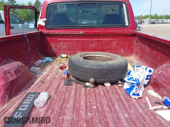 1995 Ford F-150 with VIN 1FTEF14NXSNA06099, listed as a IAAI auction lot 42102587 with Not Provided miles. Bid and sale history available at carsss.com. Image 8.