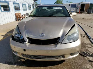 2002 Lexus ES 300 with VIN JTHBF30G020051456, listed as a Copart auction lot 57432435 with 148,207 mi miles and Salvage title. Bid and sale history available at DreamBid. Image 5.
