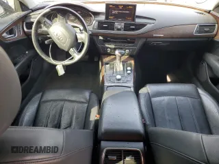 2014 Audi A7 3.0 Prestige with VIN WAU2GAFC9EN023263, listed as a Copart auction lot 50968285 with 172,111 mi miles and Salvage Title. Bid and sale history available at carsss.com. Image 8.