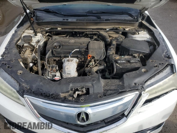 2016 Acura TLX with VIN 19UUB1F37GA000618, listed as a Copart auction lot 49133985 with 160,416 mi miles and Salvage title. Bid and sale history available at DreamBid. Image 11.