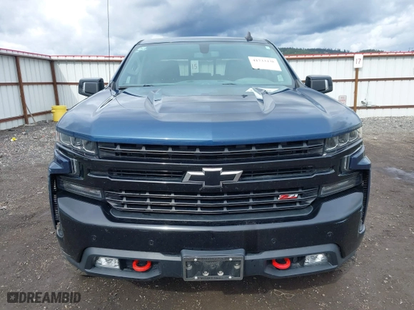 2019 Chevrolet Silverado 1500 LT Trail Boss with VIN 1GCPYFED1KZ307097, listed as a IAAI auction lot 41733438 with 62,660 mi miles. Bid and sale history available at carsss.com. Image 12.
