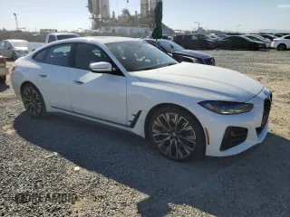 2022 BMW 4 Series 430i with VIN WBA63AV00NFM76170, listed as a Copart auction lot 49300505 with 37,469 mi miles and Salvage title. Bid and sale history available at DreamBid. Image 4.