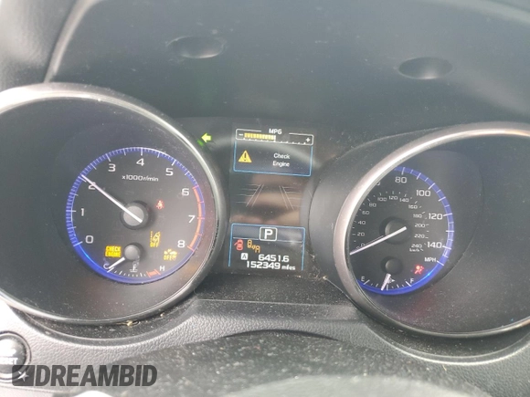 2019 Subaru Legacy Premium with VIN 4S3BNAF60K3015482, listed as a Copart auction lot 57904265 with 152,349 mi miles and Salvage title. Bid and sale history available at DreamBid. Image 9.