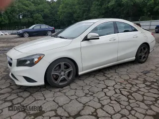 2014 Mercedes-Benz CLA 250 with VIN WDDSJ4EB9EN157243, listed as a Copart auction lot 58850335 with 154,885 mi miles and Salvage title. Bid and sale history available at DreamBid. Image 1.