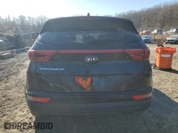 2019 Kia Sportage LX with VIN KNDPM3AC4K7501934, listed as a Copart auction lot 50780625 with 91,720 mi miles and Salvage Title. Bid and sale history available at carsss.com. Image 6.