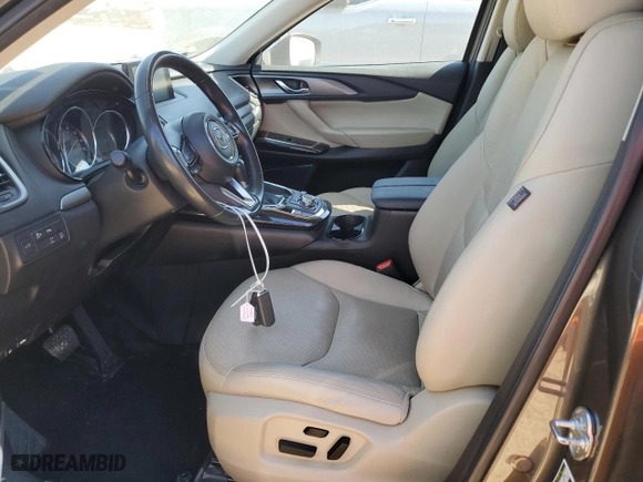 2016 Mazda CX-9 Touring with VIN JM3TCBCY1G0114947, listed as a Copart auction lot 48492175 with 81,910 mi miles and Non Repairable. Bid and sale history available at carsss.com. Image 7.