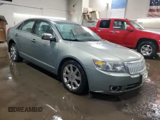 2008 Lincoln MKZ with VIN 3LNHM28T58R629763, listed as a Copart auction lot 51711435 with 88,828 mi miles and Salvage title. Bid and sale history available at DreamBid. Image 4.