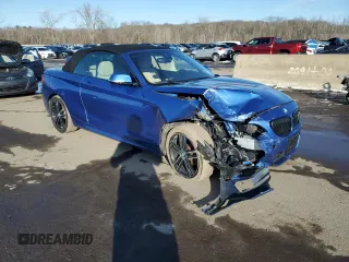 2020 BMW 2 Series 230i xDrive with VIN WBA2K1C08L7E75847, listed as a Copart auction lot 44689825 with 59,678 mi miles and Salvage Title. Bid and sale history available at carsss.com. Image 4.