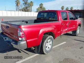 2010 Toyota Tacoma PreRunner with VIN 3TMKU4HN3AM025901, listed as a IAAI auction lot 41709049 with 168,527 mi miles and . Bid and sale history available at DreamBid. Image 4.