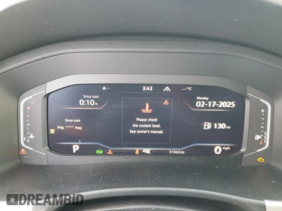 2023 Volkswagen Atlas SEL R-Line Black with VIN 1V2SR2CA3PC552727, listed as a Copart auction lot 42761695 with 31,063 mi miles and Salvage title. Bid and sale history available at DreamBid. Image 9.
