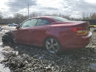 2011 Lexus IS 250 C with VIN JTHFF2C28B2515559, listed as a Copart auction lot 47809825 with 151,037 mi miles and Salvage title. Bid and sale history available at DreamBid. Image 2.