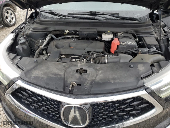 2020 Acura RDX w/Advance Pkg with VIN 5J8TC2H72LL029893, listed as a Copart auction lot 47185635 with 89,627 mi miles and Salvage Title. Bid and sale history available at carsss.com. Image 12.